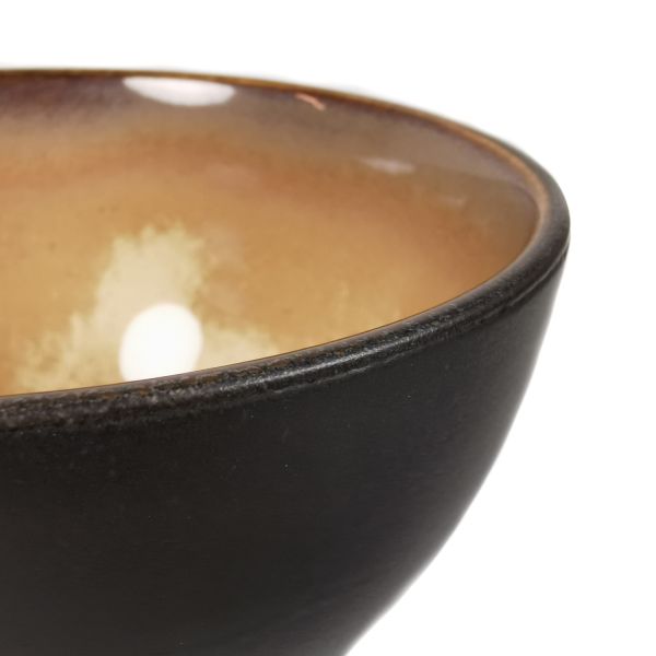 MACETA CERAMICA CREAM BLUE BOWL TAMAÑO S