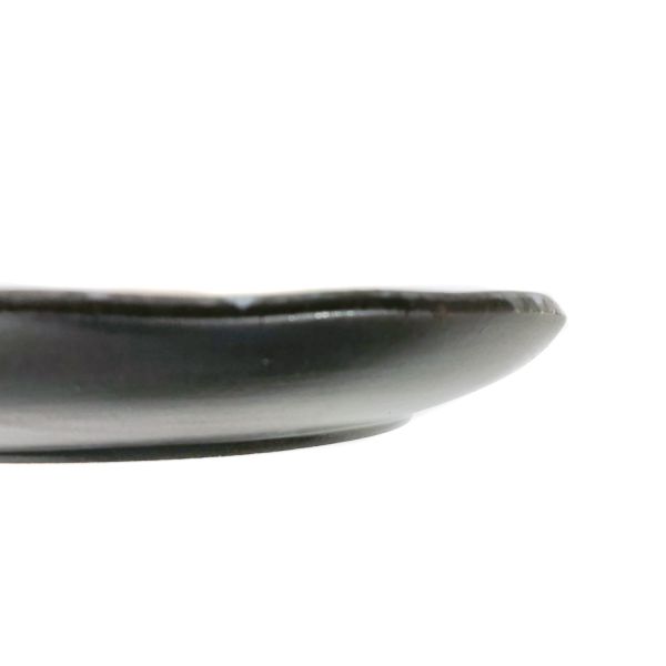 PLATO CERAMICA CREAM BLUE TAMAÑO S