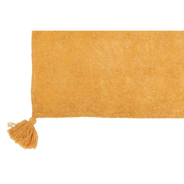 PLAID FAYOLA ALGODON OCRE 190X146