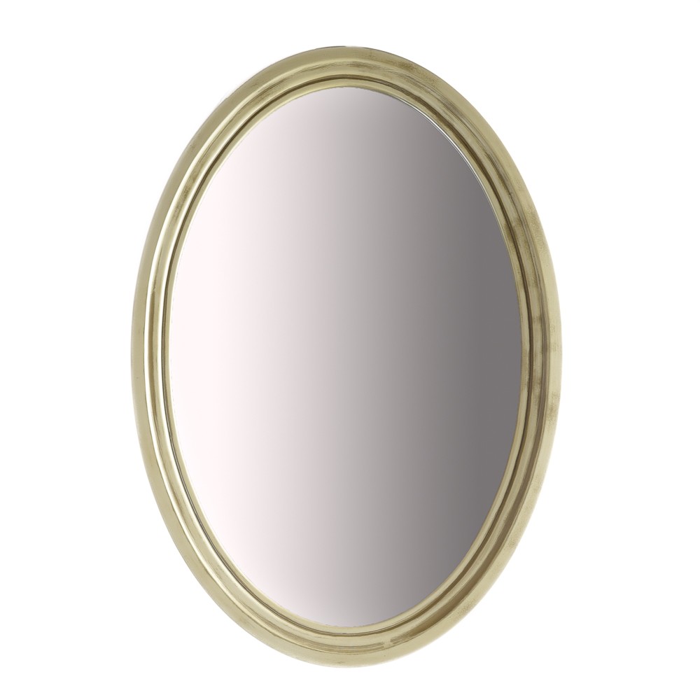 Espejo ovalado con tallas