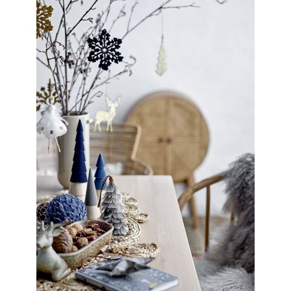 ORNAMENTO MULTI COLOR PLUMA SET 2. DIAMETRO 8X14