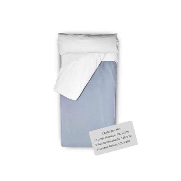 CTO COMPLETO LIBERTY AZUL CAMA 90-1050X200