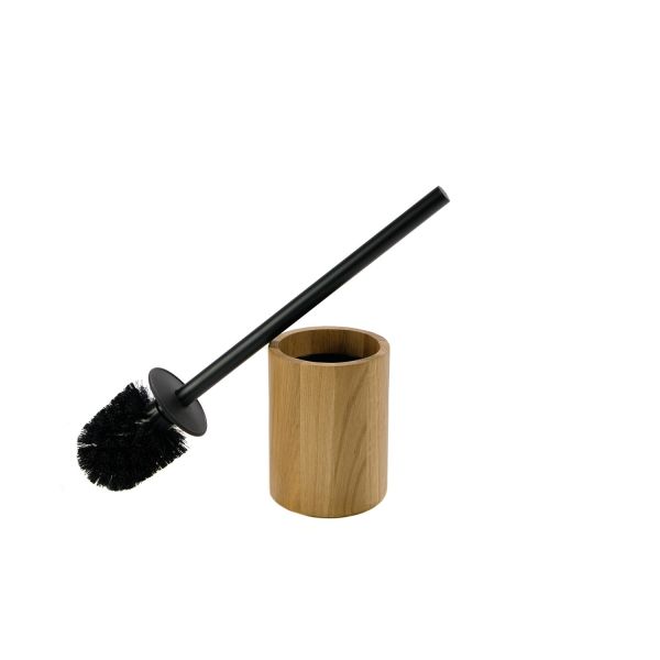 ESCOBILLA ROBLE/INOX NEGRO 10X39