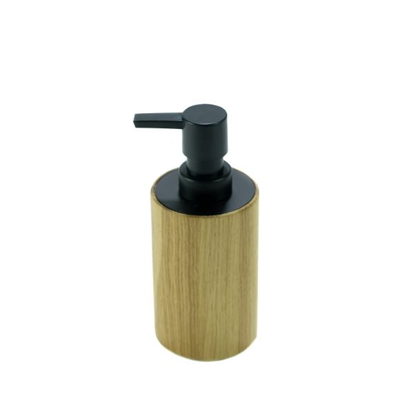 DISPENSADOR ROBLE INOX NEGRO 7X16.5