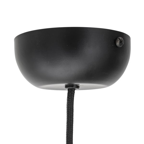 LAMPARA TECHO COLGANTE AZUL ALGODON