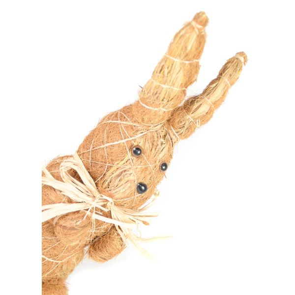 CONEJO DE PAJA SENTADO 