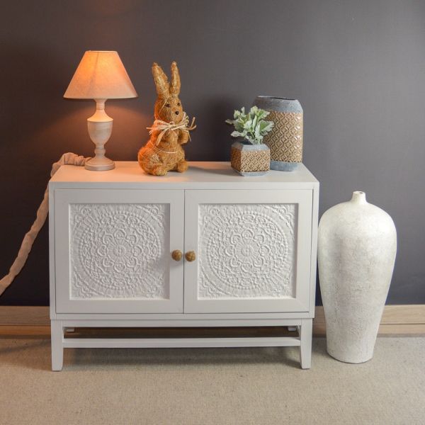 CONEJO DE PAJA SENTADO 