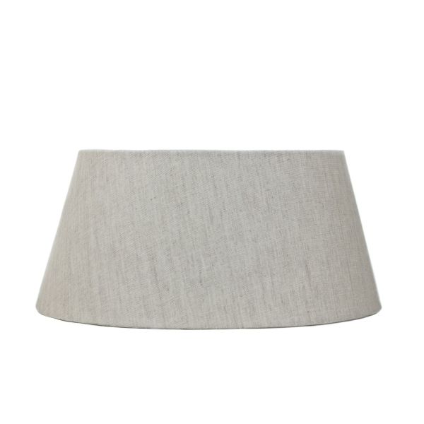 PANTALLA ALGODON NATURAL LISA C:TOPO 35X27X16