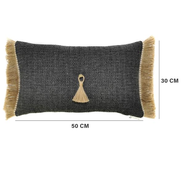 Cojín artesanal con relleno premium para cama y sofá en alta decoración elegante