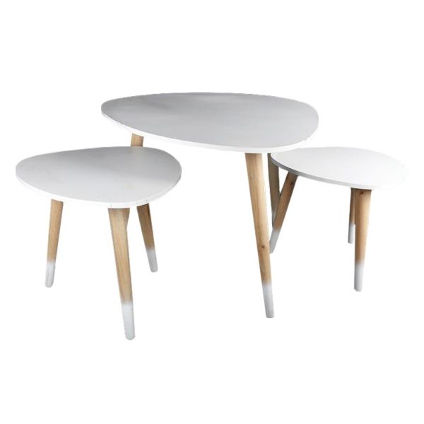 MESA BLANCA RETRO MEDIANA MANGO BCO.DEC.2POS 20.5X26.5