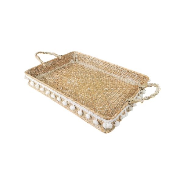 Bandeja decorativa elegante para alta decoración 