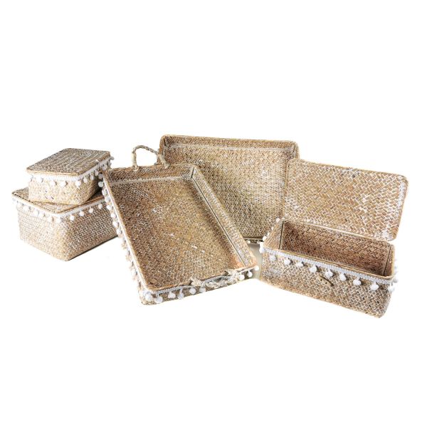 Bandeja decorativa elegante para alta decoración 