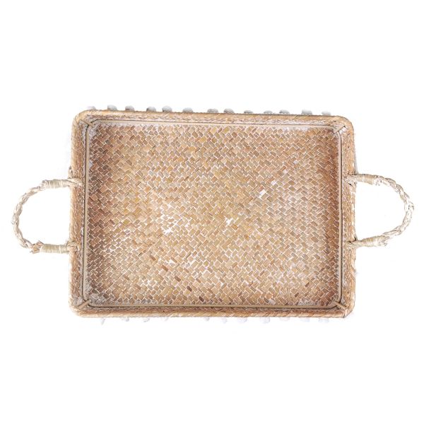 Bandeja decorativa elegante para alta decoración 