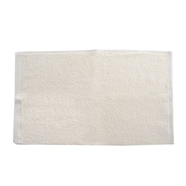 TOALLA ALGODON 30X50 TOCADOR BLANCO ROTO 550 GSM