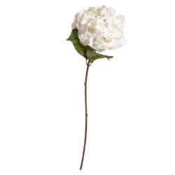 Flor artificial Hortensia Blanca 10x93 