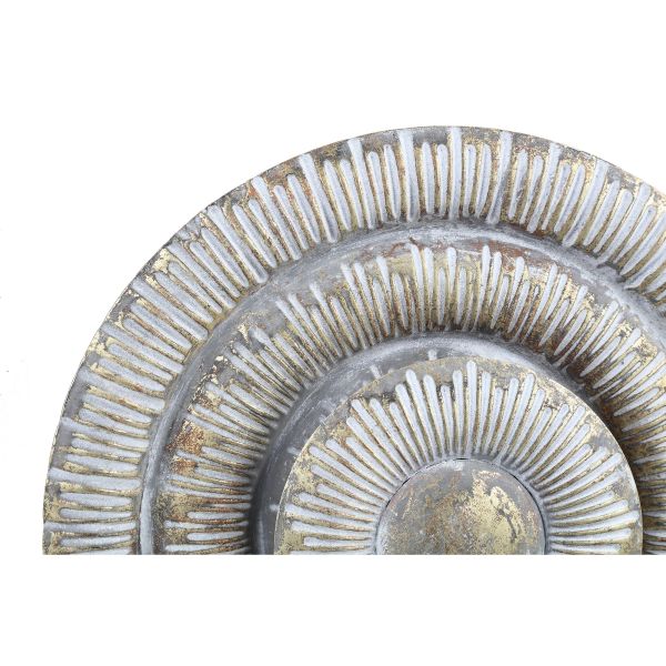 LAMPARA PARED JALIN REDONDA METAL REDONDA 36X36X11.5