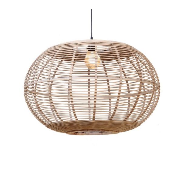 LAMPARA BAMBU REDONDA 56 DIAME 34 CM ALTURA