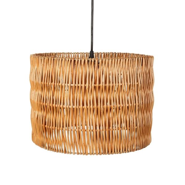 LÁMPARA TECHO MIMBRE Ø34X25 