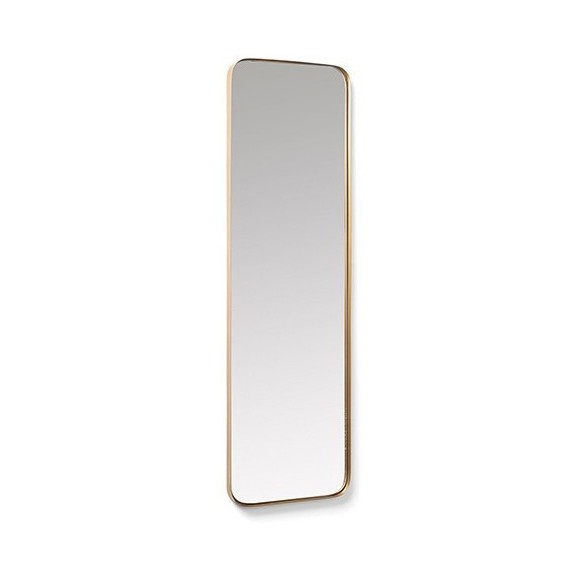 Espejo Vestidor marco dorado 30x3x100 