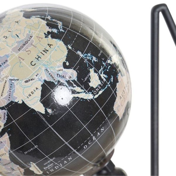 Perchero  pared 87x3x87 madera MDF hierro negro bola muhdno Home