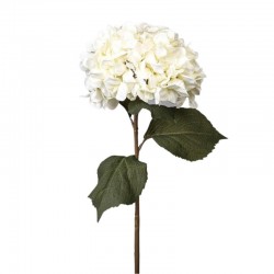 Flor artificial Hortensia Blanca 10x84 