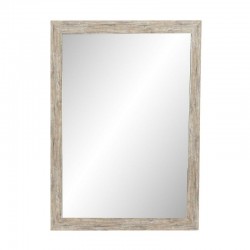 Espejo pared 70x2x96 marco Espejo pared 70x2x96 marco madera blanco roto madera pino