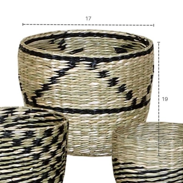 Cesta decorativa elegante y multifuncional