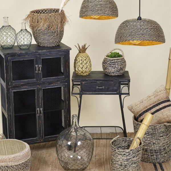 Cesta decorativa elegante y multifuncional