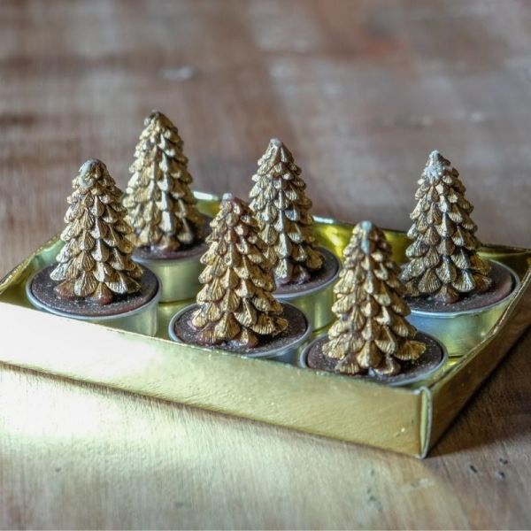 Vela decorativa para crear ambientes cálidos