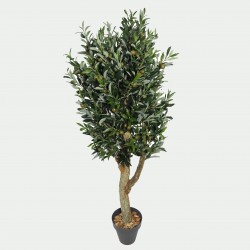 Arbol artificial olivos 60x150 con frutos verdes 