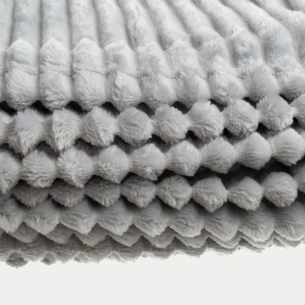 Manta sofa pelo 130x170 gris 