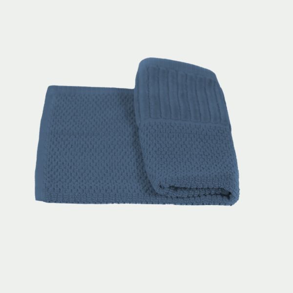 Toalla baño lavabo azul oscuro 40X55 - 540G 