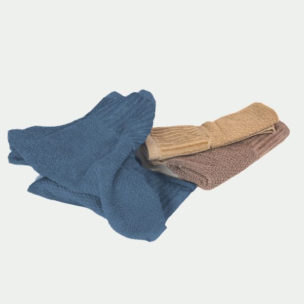 Toalla baño lavabo azul oscuro 40X55 - 540G 