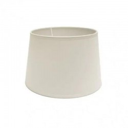 Pantalla lámpara mesa cónica 45x45x34 (Sup. 19) blanca