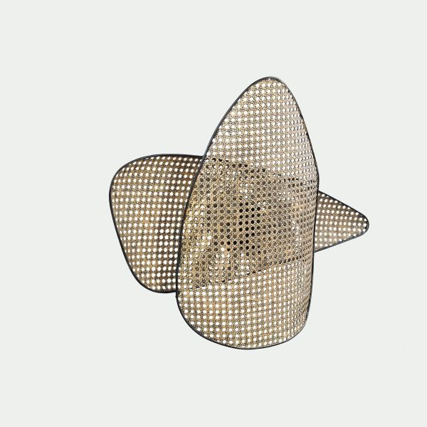 APLIQUE A PARED METAL DORADO ELLISE 52X17.5X65