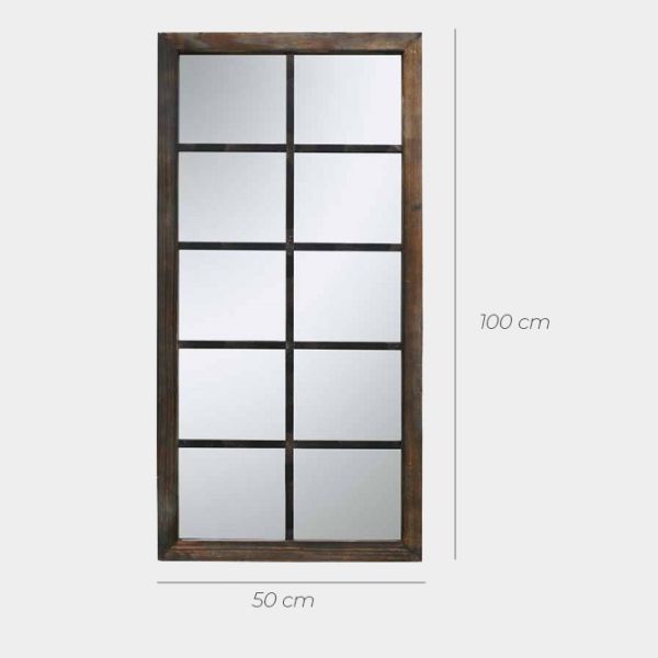 Espejo decorativo de pared y suelo para realzar tu  salón o dormitorio