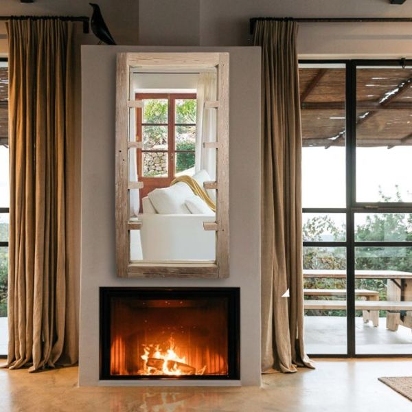 Espejo decorativo de pared y suelo para realzar tu  salón o dormitorio