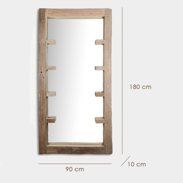 Espejo decorativo de pared y suelo para realzar tu  salón o dormitorio