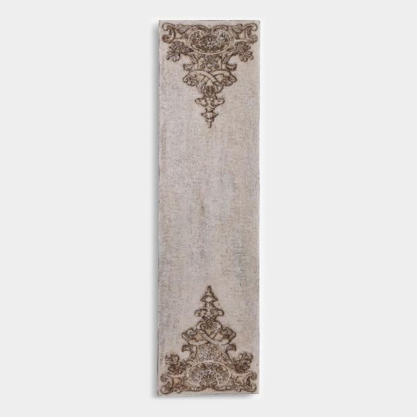 Cuadro panel estrecho rectangular 40x5x150 madera madera Abeto y MDF