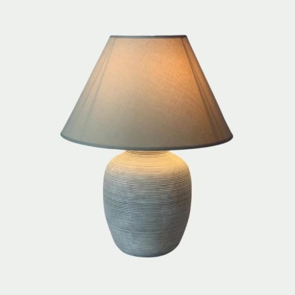 PANTALLA 40 REDONDA LINO TOPO 40X16X25