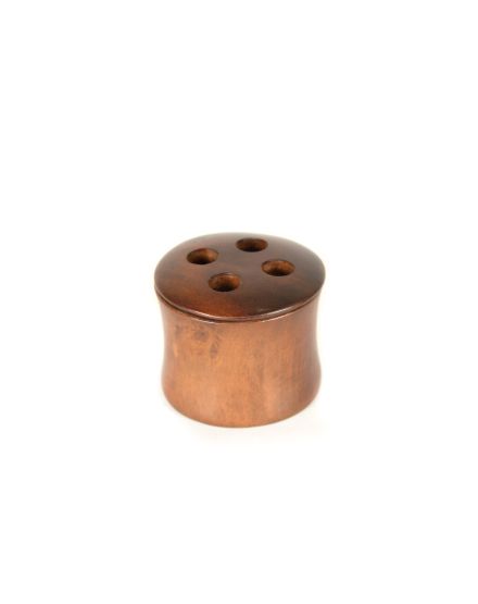 Lac de bois rond 4 brosses 2