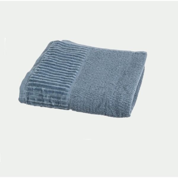 Toalle baño lavabo Azul Grisáceo 55x100 - 540Gr.