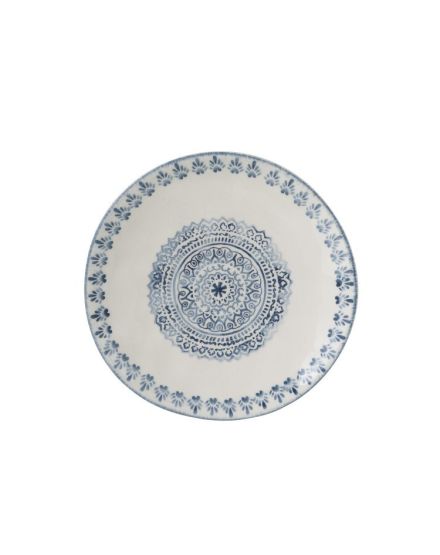 PLATO ORIENTAL CER AZ/BL L 28X28X0 2