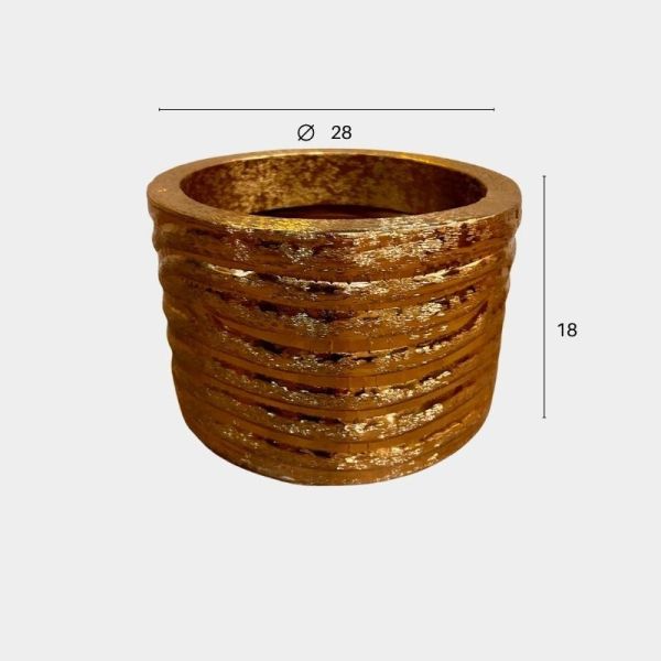 Macetero decorativo para interior y exterior en alta decoración elegante