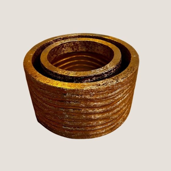 Macetero decorativo para interior y exterior en alta decoración elegante