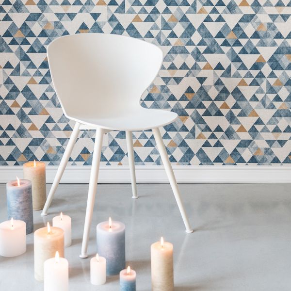 Vela decorativa para crear ambientes cálidos