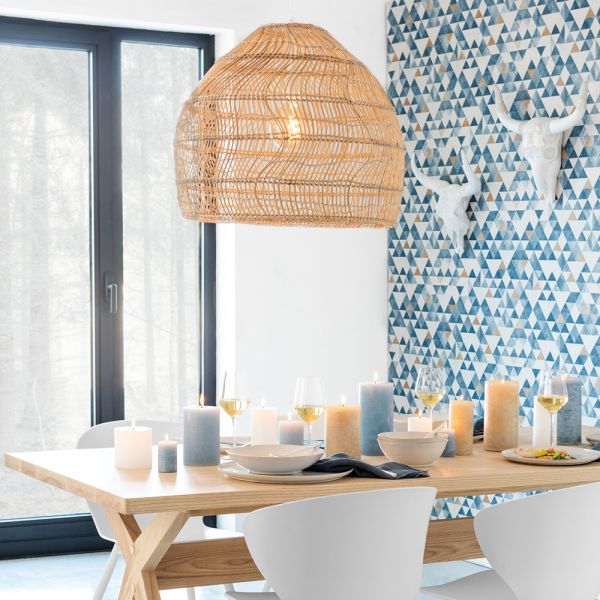 Vela decorativa para crear ambientes cálidos