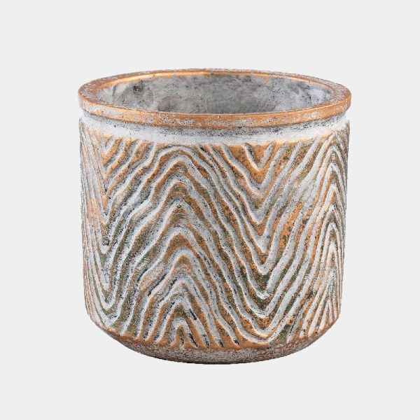 Macetero decorativo para interior y exterior en alta decoración elegante