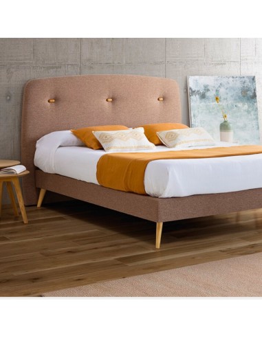 Cabecero tapizado para cama 135-150 y 180, Bérgamo