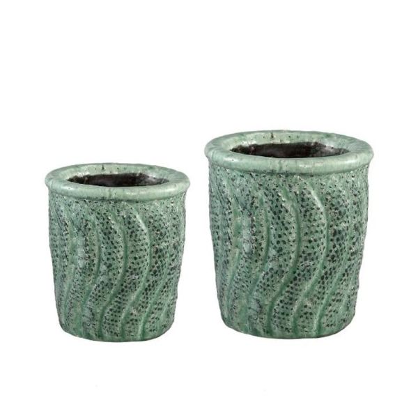 Macetero decorativo para interior y exterior en alta decoración elegante